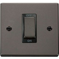 Black Nickel 1 Gang Ingot Size 45A Switch - Black Nickel