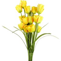 Bunch of Artificial Tulip Stems Flower - Yellow Tulip