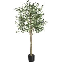 180cm Artificial Olive Tree with Lifelike Olive Leaves - Green