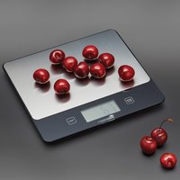 MasterClass Digital Dual Dry and Liquid Platform Scales, 5Kg, Gift Boxed - Silver