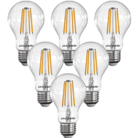 7W LED Filament, GLS,E27, 806lm, Dim, 2700K - Warm White / 6