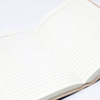 Leather Onyx Notebook Unique Journal Gift - Brown