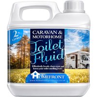 Caravan and Motorhome Blue Toilet Chemical Fluid Solution Cleaner - Eco-Friendly, Formaldehyde Free