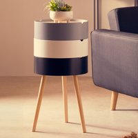 Viborg Three Tier Storage Side Table - Black