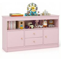 Kids Bookshelf Toy Storage Organizer - Pink