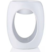 Ava May Small Wax Burner - White