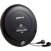 Groove Retro Series Personal CD Player - Black
