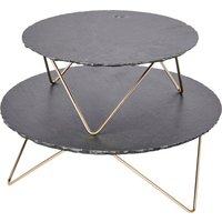 Artesa, Artesà Two Tier Serving Stand MultiColoured Artesa, Artesà Two Tier Serving Stand MultiColoured