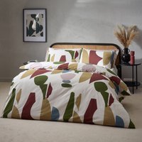 Modern Minimalist Duvet Cover Set - Multicolour / Double
