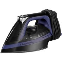 2400W Easy Store Pro Steam Smart Plug Iron BlackPurple - Black