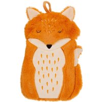 Finley Fox hot water bottle - orange
