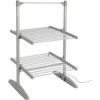 Energy Efficient Heated Electric Clothes Airer - White / 70cm