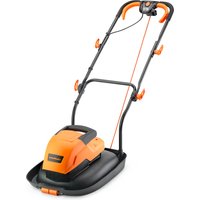 LawnMaster 1600W 33cm Hover Mulching Mower - Orange