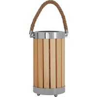 Brooke Natural Wood Table Lamp - Brown