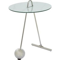 Oria End Table - Silver