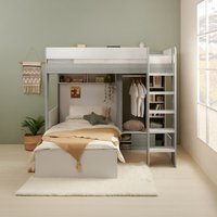Hampton Bunk Bed - Grey