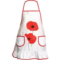 Poppy Apron - Red