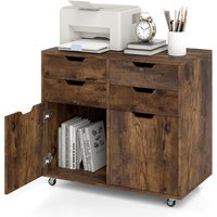 4 Drawer Dresser Chest - Brown