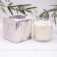 Crystal Infused Scented Glass Candle Pots - Clear