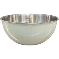 Buckingham Deep Mixing Bowl 20 cm, Cream - Chrome
