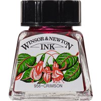 Winsor and Newton Drawing Ink 14ml - Crimson