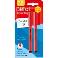 Pack of 2 Berol Handwriting Pens - Black
