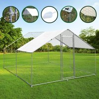 Chicken Run 4m x 8m x 2m - Green