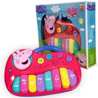 REIG, Peppa Pig Electronic Keyboard with Music - Red REIG, Peppa Pig Electronic Keyboard with Music - Red