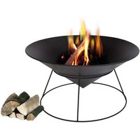 Kamen Cast Iron Fire Pit - Black