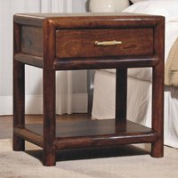 Solid Wood Regency Chestnut Nightstand - Brown