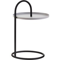 Trosa Grey And Black Hanging Top Side Table - Grey