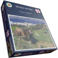 Spring in the Alps 1000 Piece Jigsaw Puzzle - Neutral