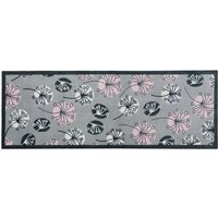 JVL Mega Runner Mat 57 x 150 cm, Dandelion Seeds - Grey