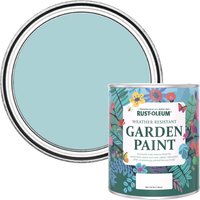 Rust-Oleum Garden Paint in Matt Finish - LITTLE CYCLADES 750ml - Turquoise
