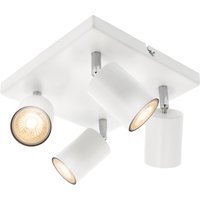CGC JACK White GU10 Adjustable Ceiling Spot Light - White / 21cm / 1400