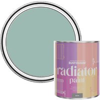 Rust-Oleum Radiator Paint in Satin Finish - Coastal Blue 750ml - Coastal Blue