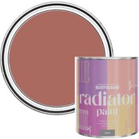 Rust-Oleum Radiator Paint in Satin Finish - Salmon 750ml - Salmon