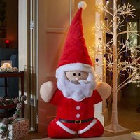 Soft Plush Santa Claus Decoration - Red