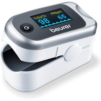 Pulse Oximeter Blood Oxygen Monitor spO2 Heart Rate - White