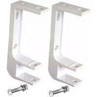 Ceiling Balcony Brackets for Budget Manual Awnings - White / 2
