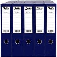 Jotie Box Files Sets of 5 - Navy Blue