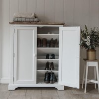 Florence Shoe Storage Cabinet - White