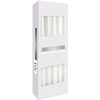 Taper Candles Elegant, Dripless, Long Lasting Candlelight - White