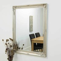 Thornton Silver Wall Mirror 140 x 109cm - Silver