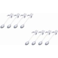 Cosy Cat Stainless Steel Spoons - Silver / 6