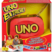 Uno Extreme Card Game - Red