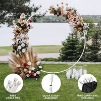 Wedding White Moongate 200cm - White