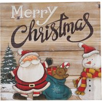 Once Upon A Christmas, Christmas Square Plaque Once Upon A Christmas, Christmas Square Plaque