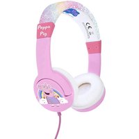 Peppa Pig Wired Headband Kids Headphones - Pink