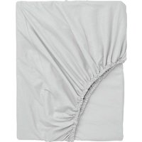 Waterproof Deep Pocket Fitted Sheet - Silver / Double